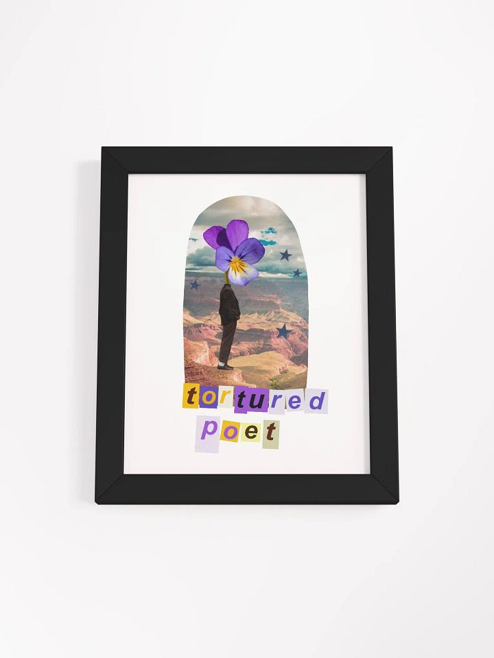 Tortured Poet Framed Art Print product image (6)