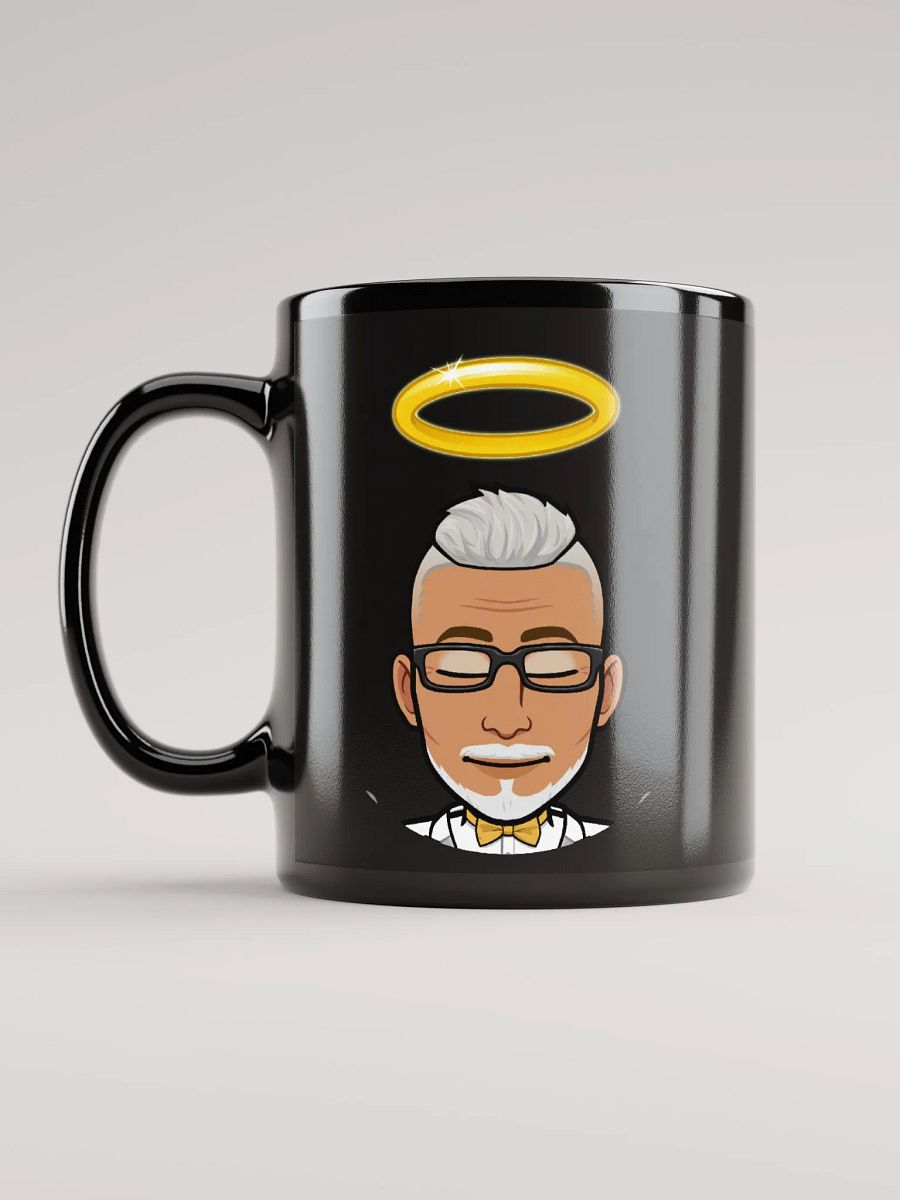 Haloed Gentlemen Black Glossy Mug product image (1)