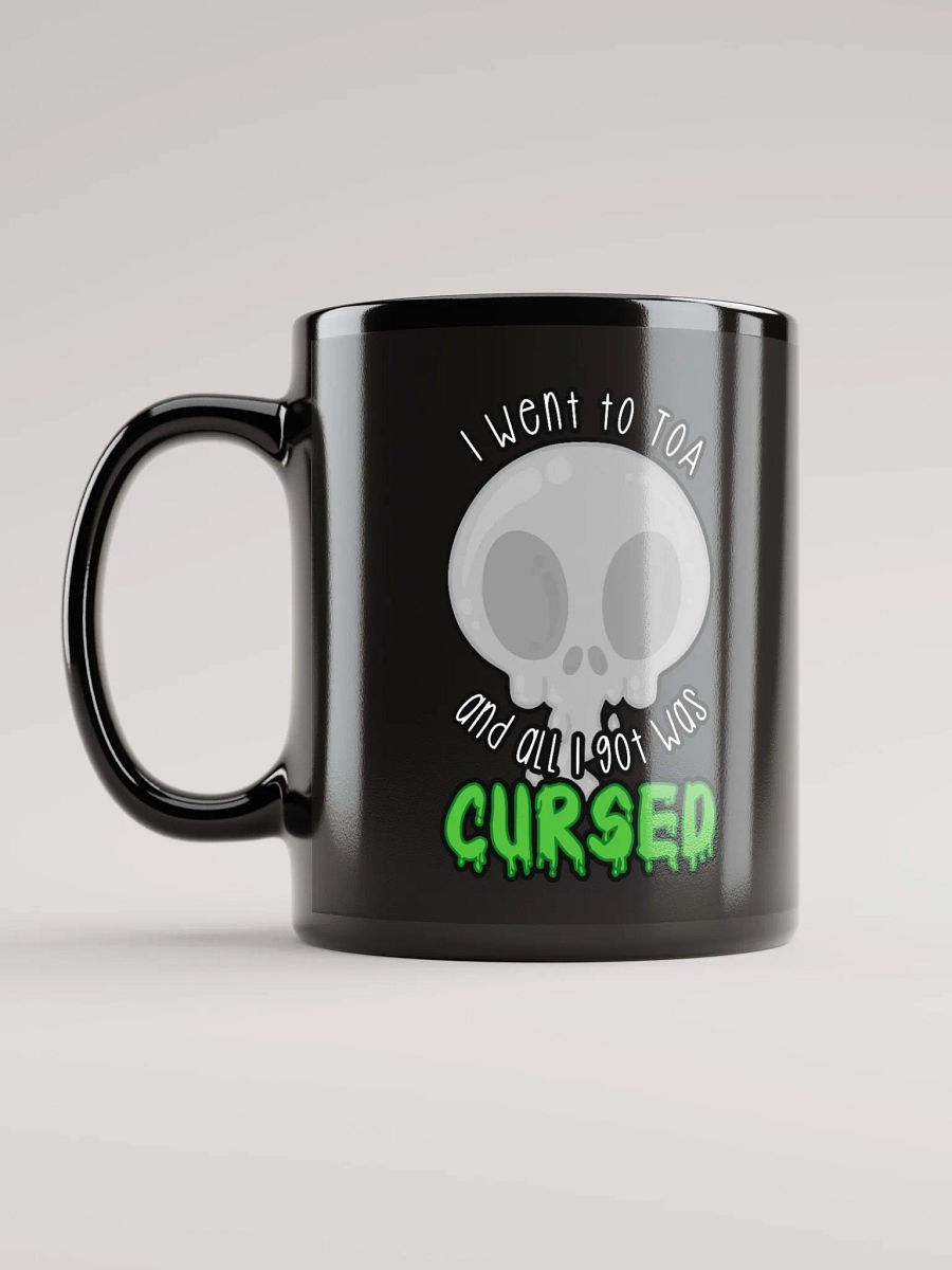 All I Got Was Cursed - Priest - Black Glossy Mug product image (6)