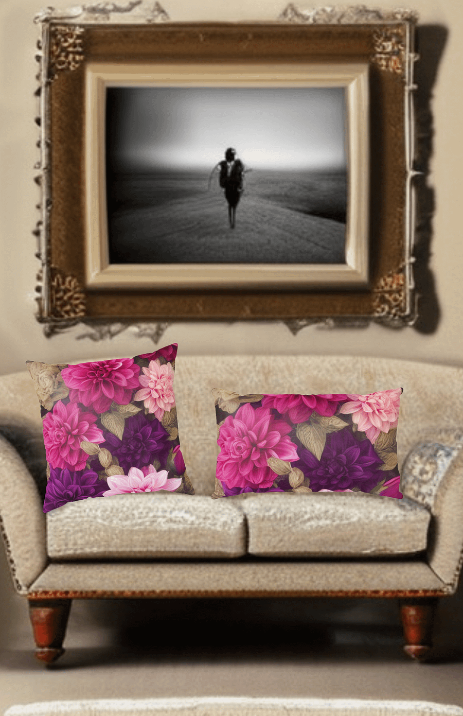 Dahlia Bouquet Pillow product image (6)