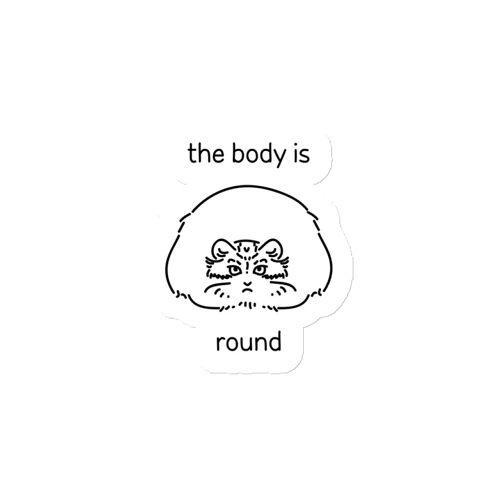 The Body Is Round - Magnet product image (2)