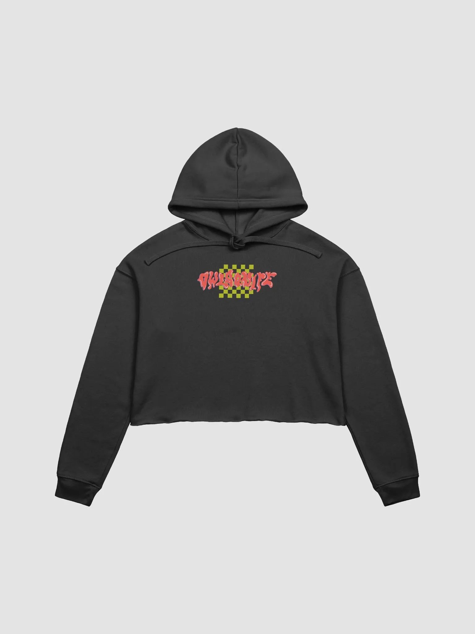 CHECKERED Cropped Hoodie product image (2)