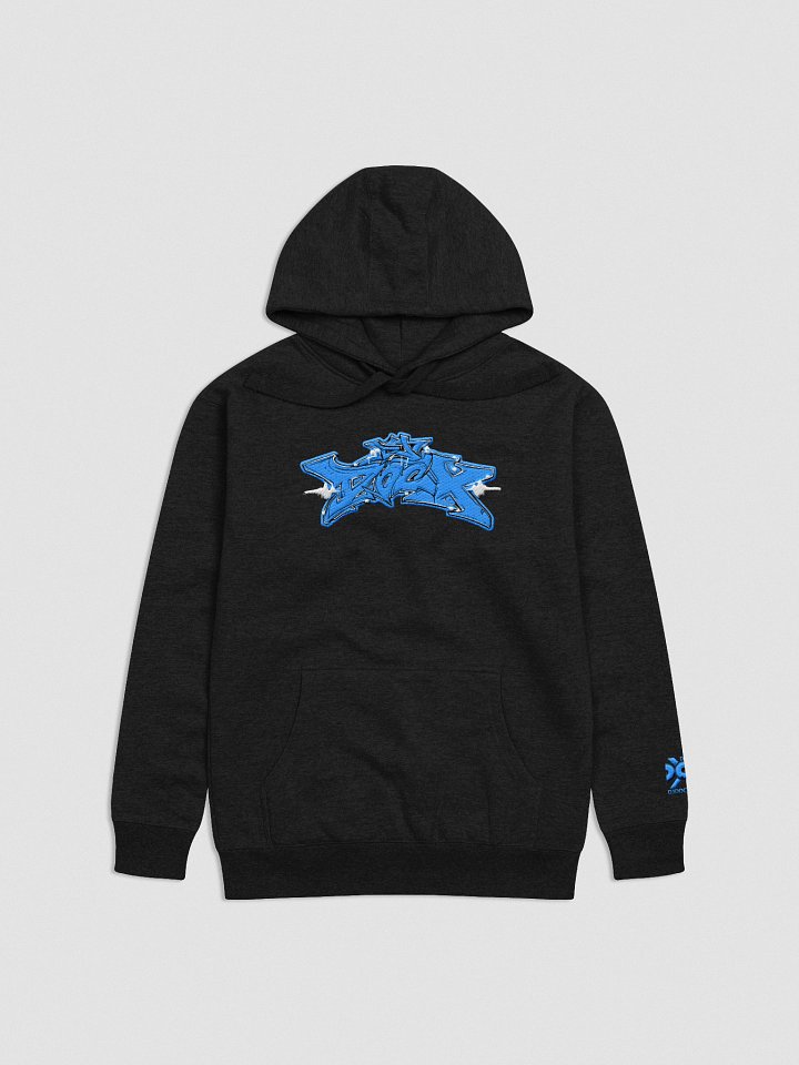 DJDocX Black Hoddie - Light Blue Graff product image (1)