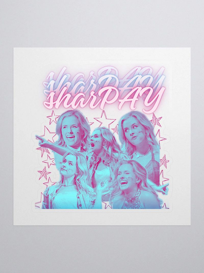 sharPAY Pop Art Sticker