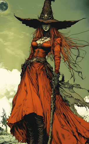 Elemental Witch Sovereign of the RPG Realm product image (1)
