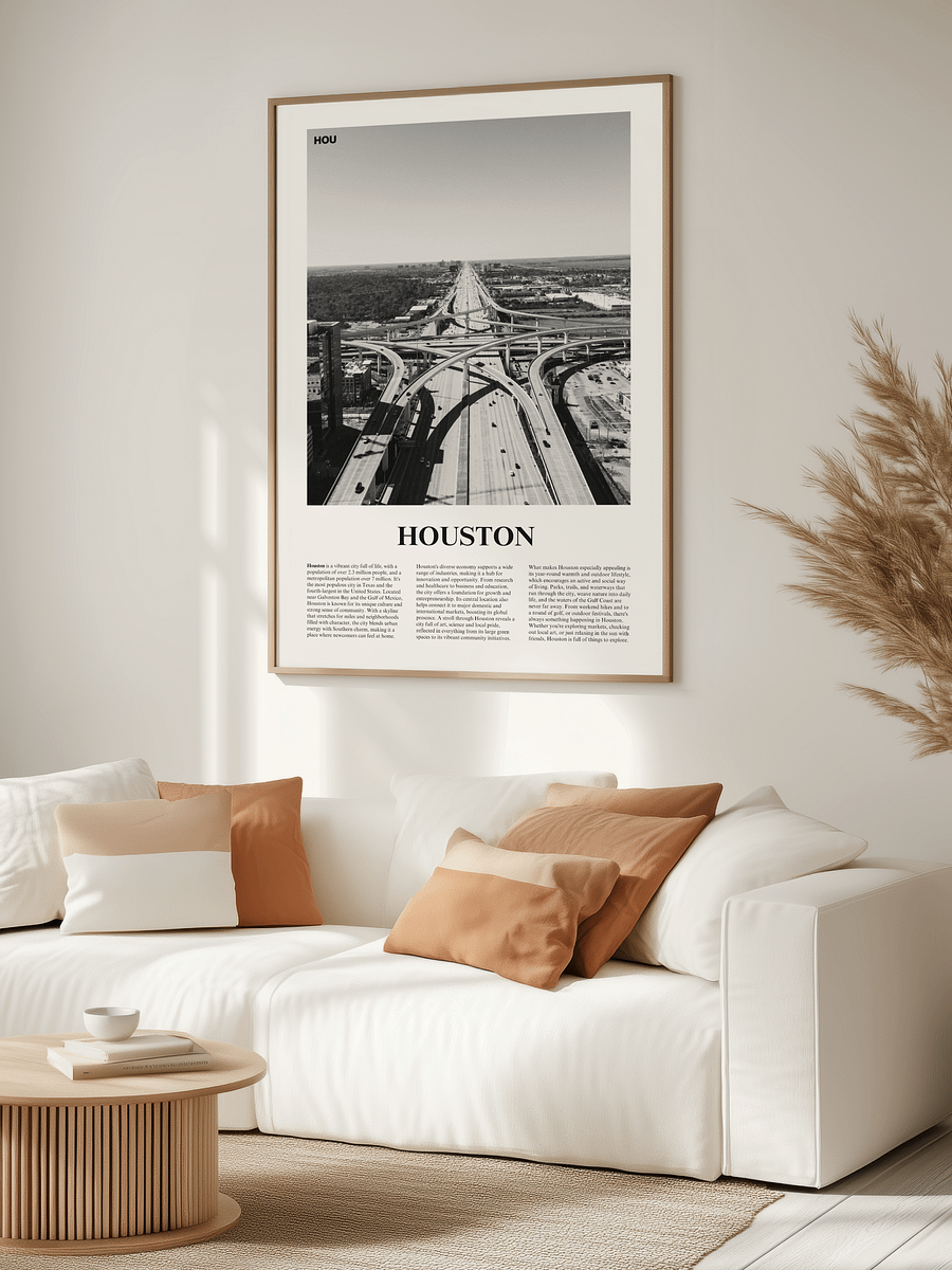 Houston 02 Newspaper Poster product image (3)