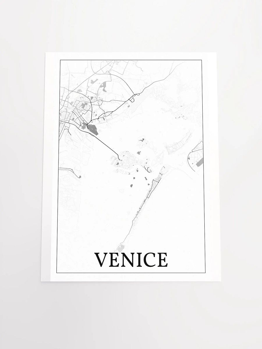 Venice, Italy, city map print product image (16)