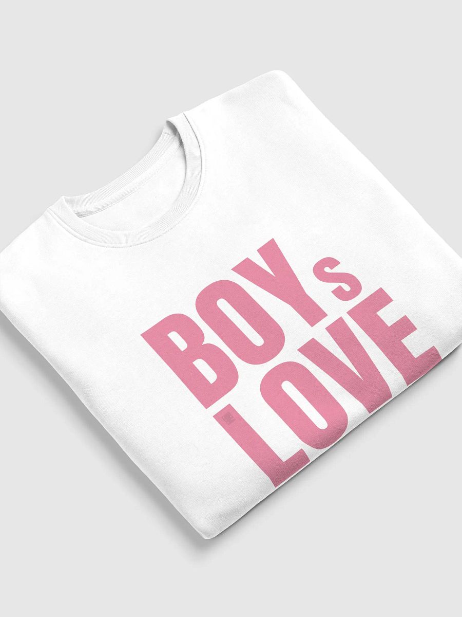 Boys Love Eco Chic Unisex Sweatshirt product image (8)