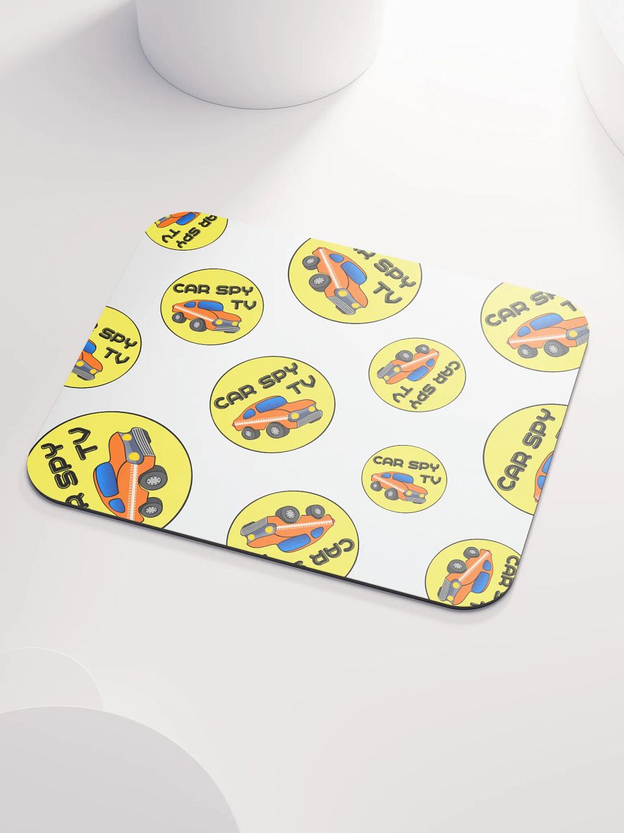 Mouse Pad: CarSpyTV Logo product image (6)
