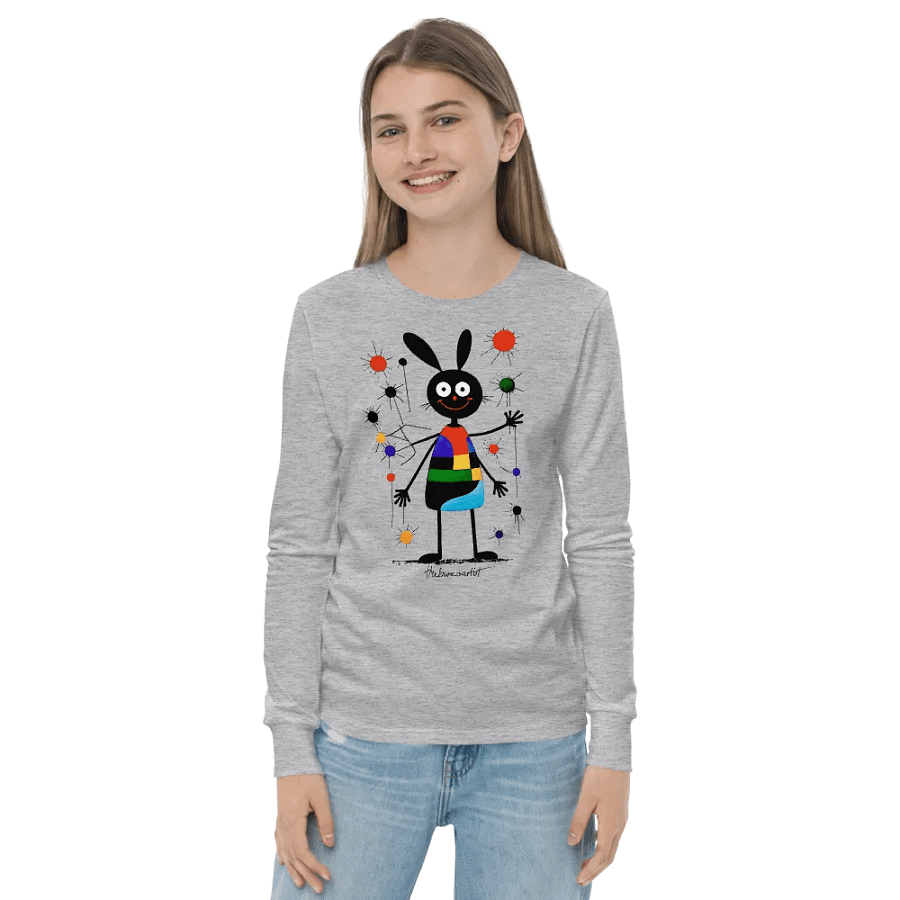 Bella+Canvas Youth Long Sleeve T-Shirt product image (9)