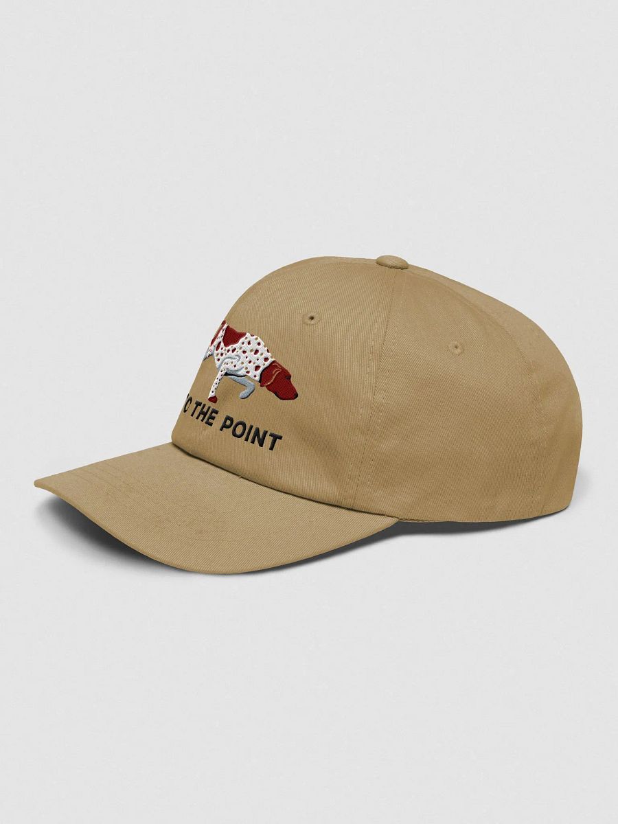 Get to the Point Classic Dad Hat(Embroidered) of a German Shorthaired Pointer product image (15)
