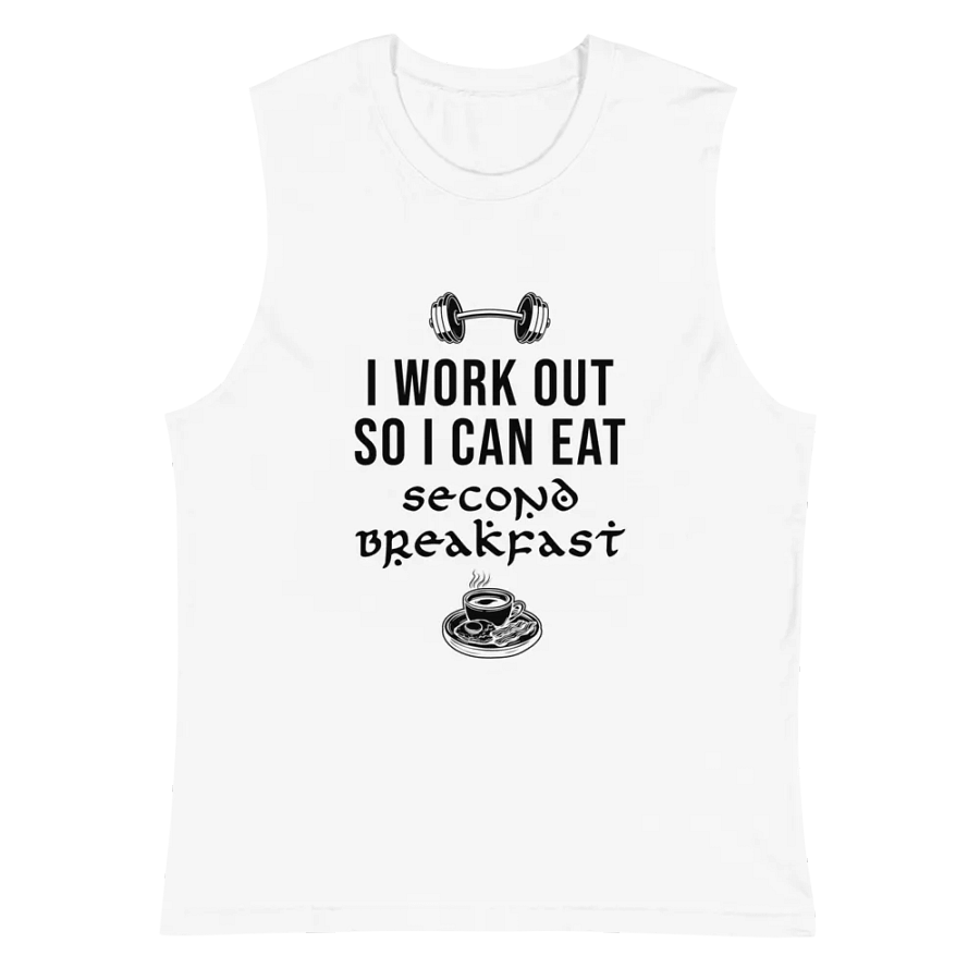 Premium Training Tank - I work out so I can eat second breakfast product image (5)