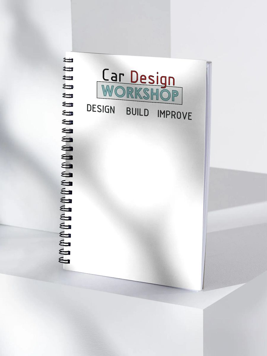 Car Design Workshop Notebook product image (4)