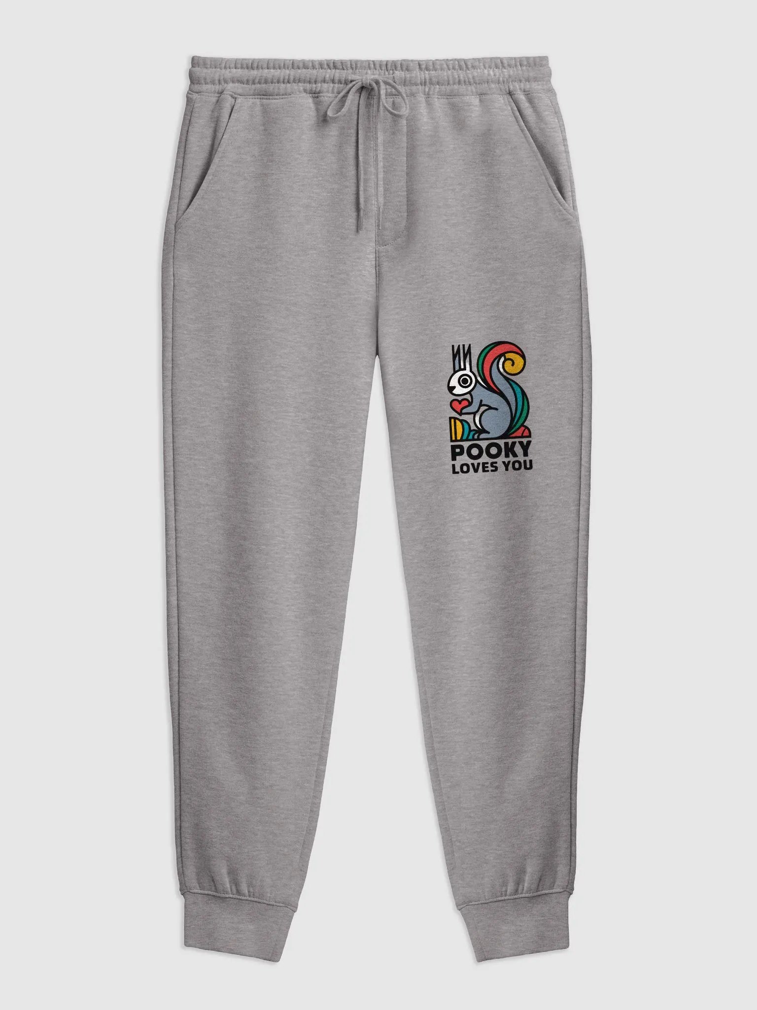 Pooky Loves You, Super comfy Fleece Joggers product image (1)