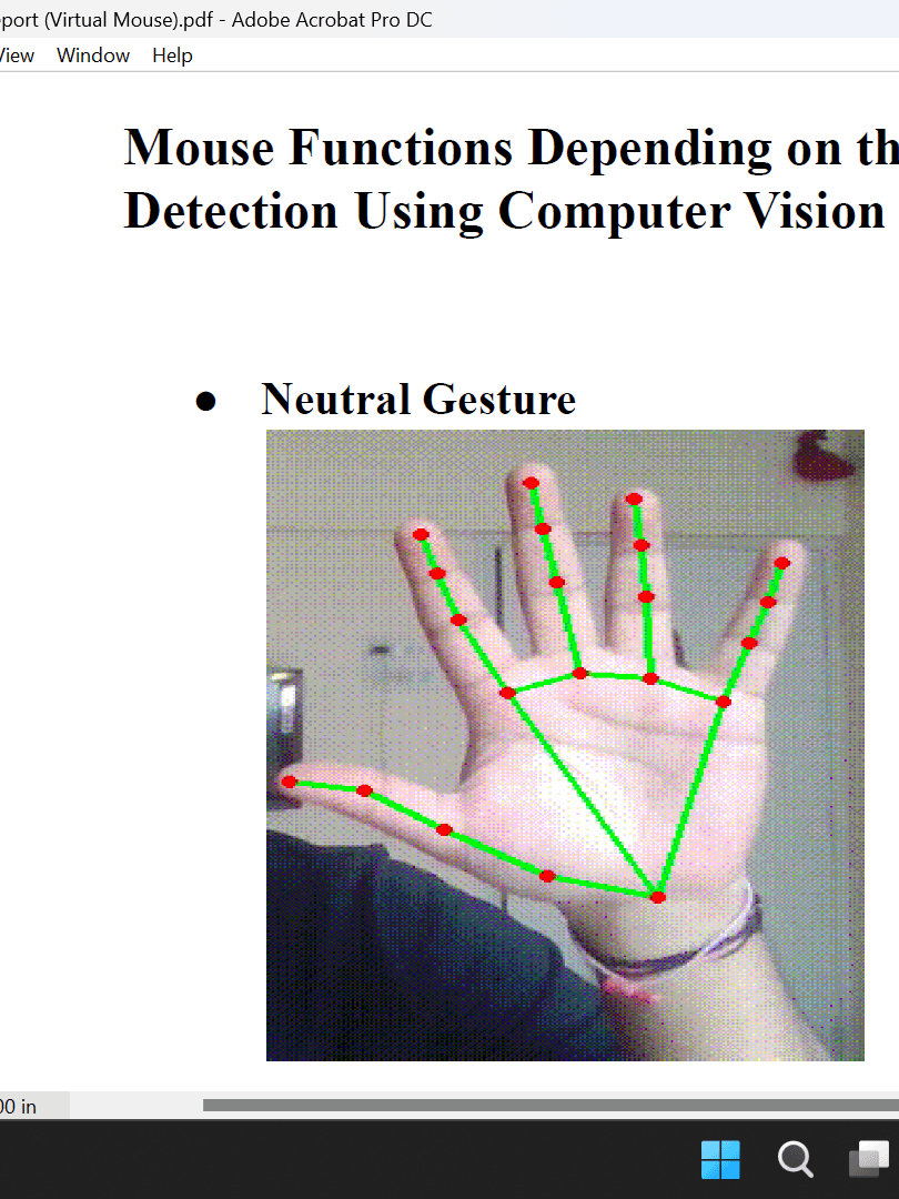 Gesture and Voice-Control Based Virtual Mouse Project product image (5)