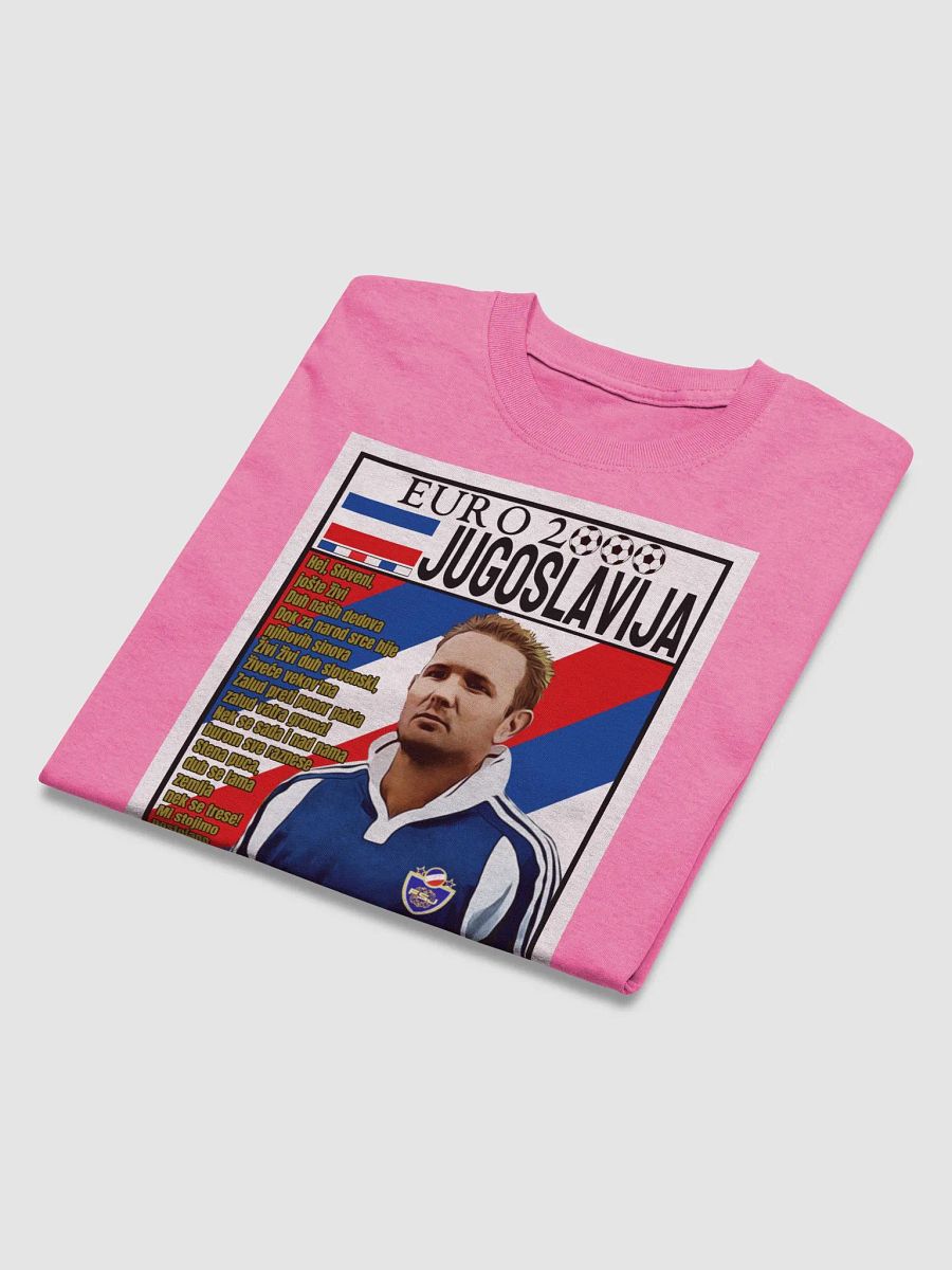 Siniša Mihajlović (SR Jugoslavija) EURO 2000 Gildan Heavyweight T-Shirt product image (4)