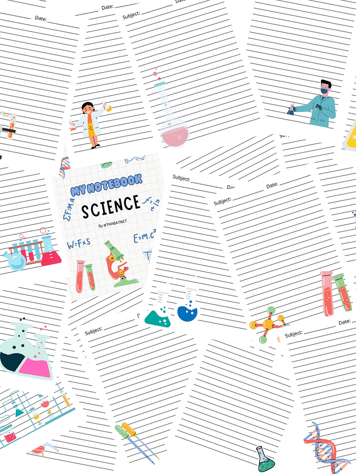 My Science notebook - pdf product image (1)