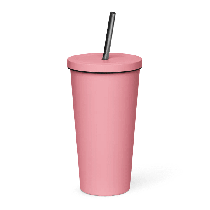 Certified Monster Romancer Tumbler with Straw - Pink product image (2)