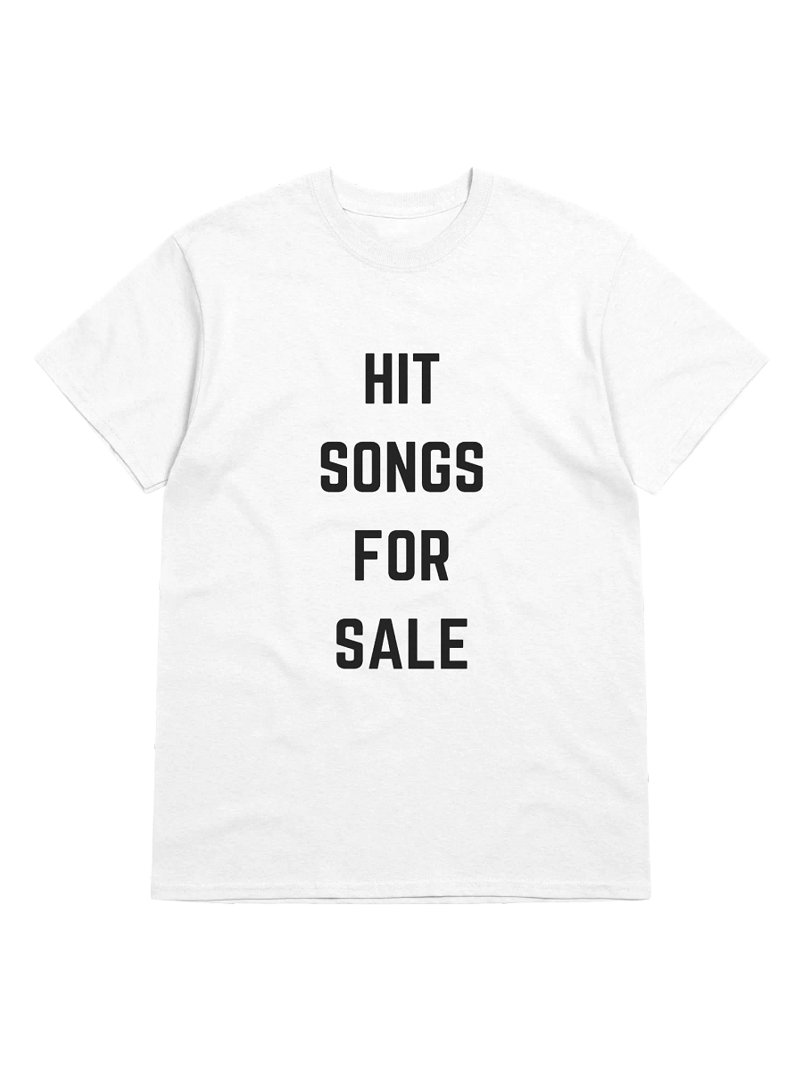 Hit Songs For Sale Tee (White) product image (1)