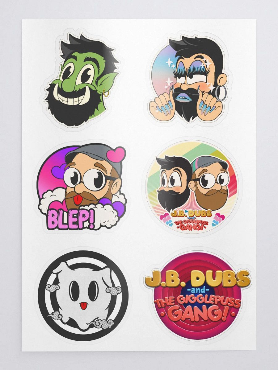 Max Pack Stickers (Sheet 2) product image (1)