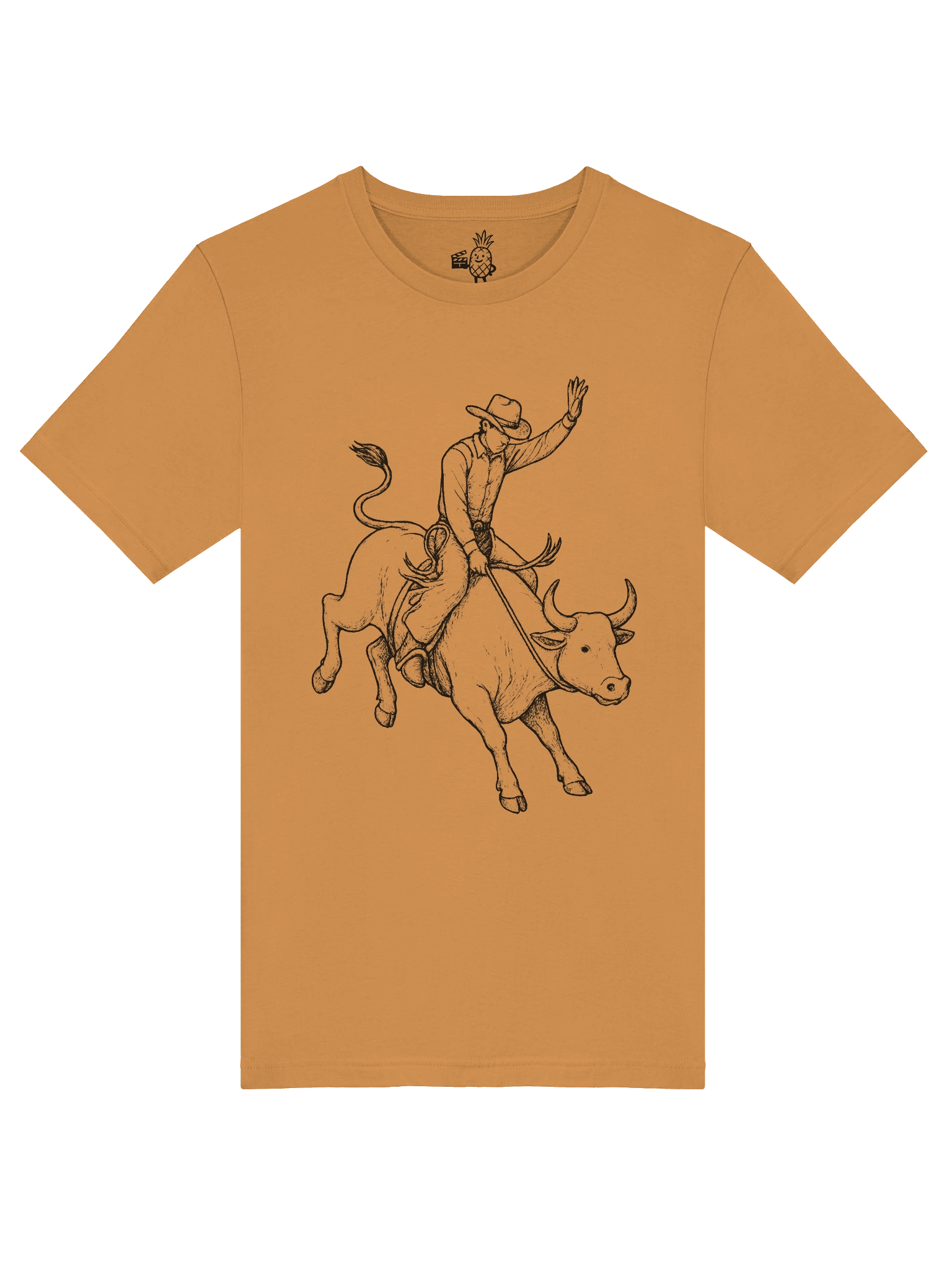 Vintage Rodeo Cowboy on Bull Unisex T-Shirt product image (52)