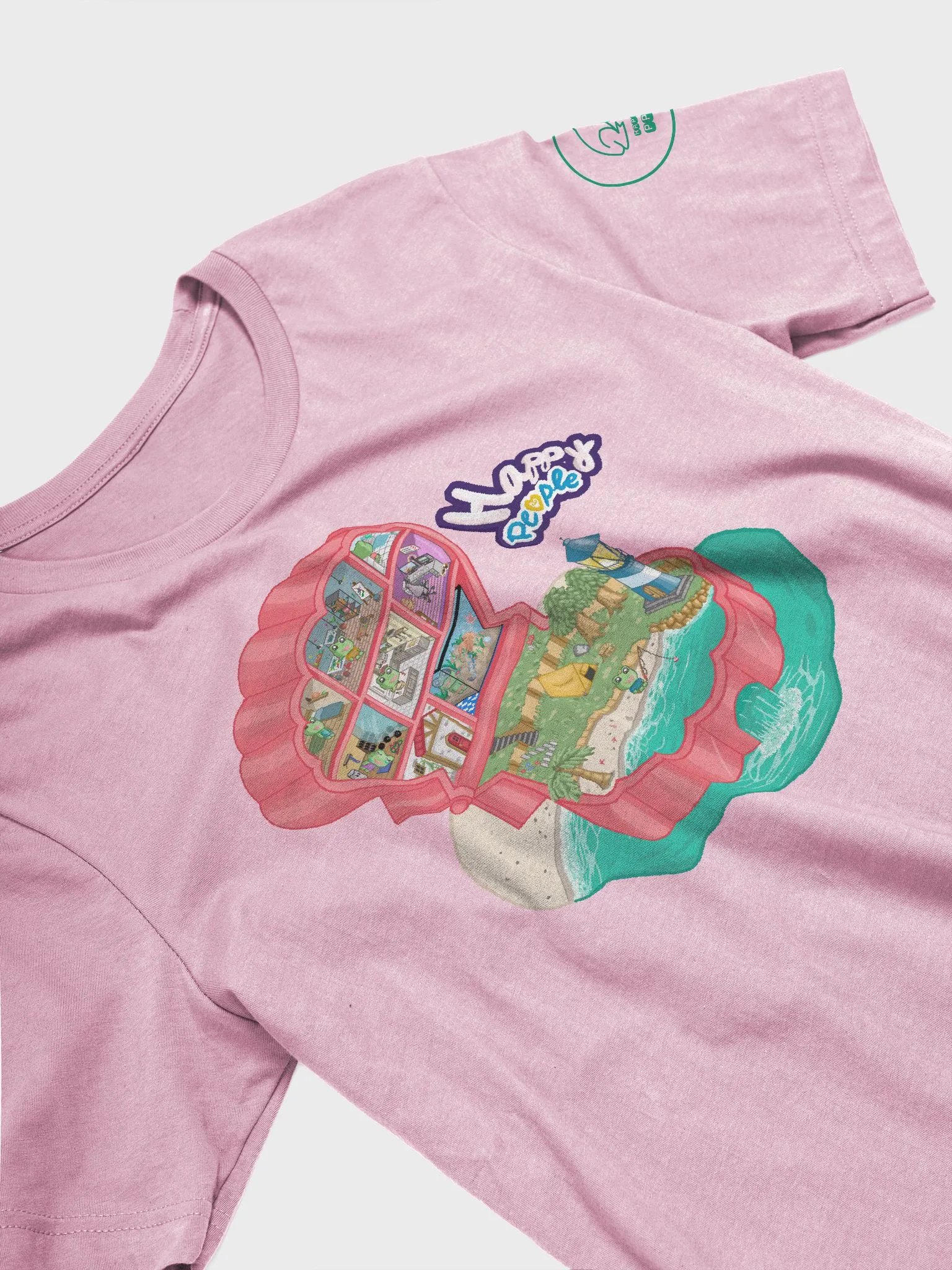 'Froggy Crossing Adventures' Unisex Tee product image (2)