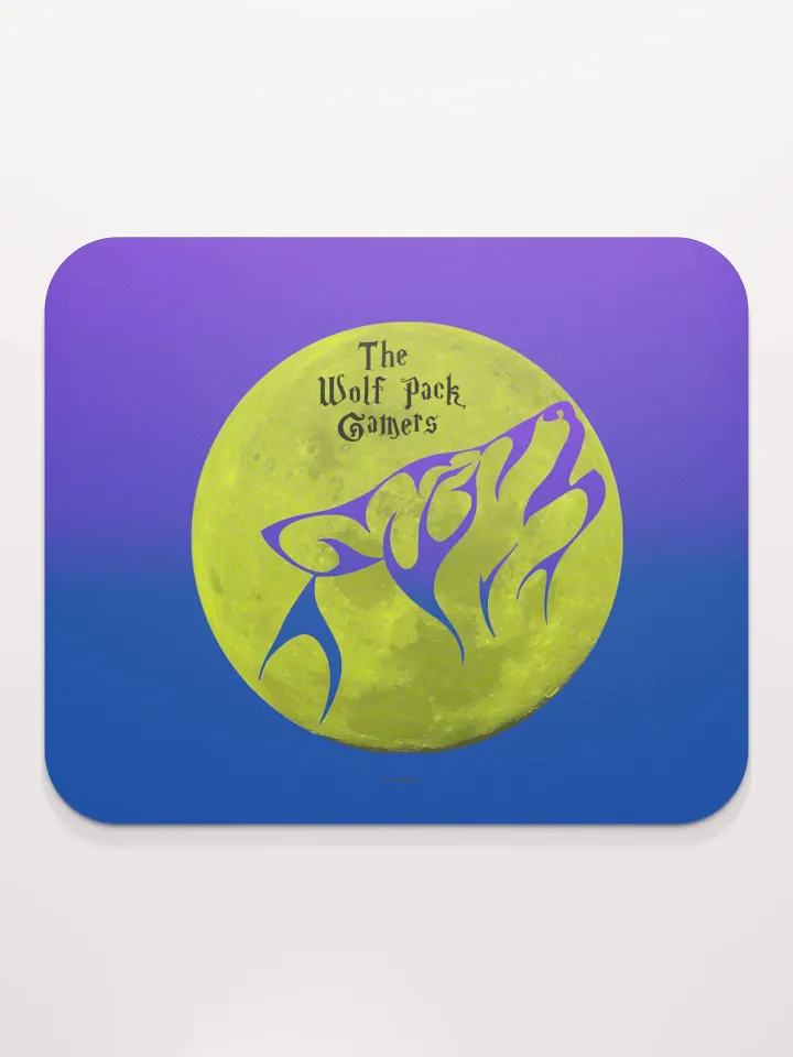 The Wolf Pack Gamers Logo MousePad product image (2)