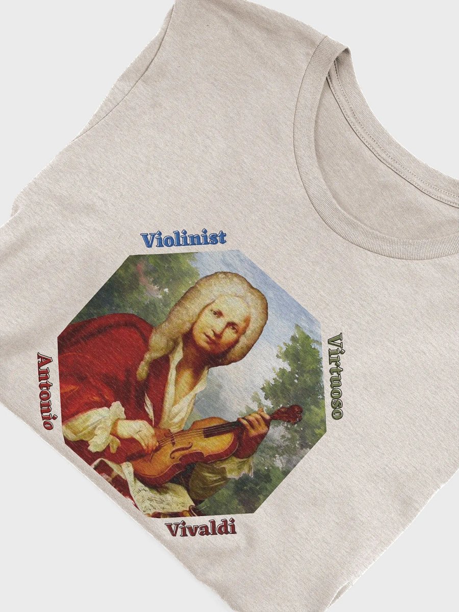 Antonio Vivaldi - Violinist Virtuoso | T-Shirt product image (5)
