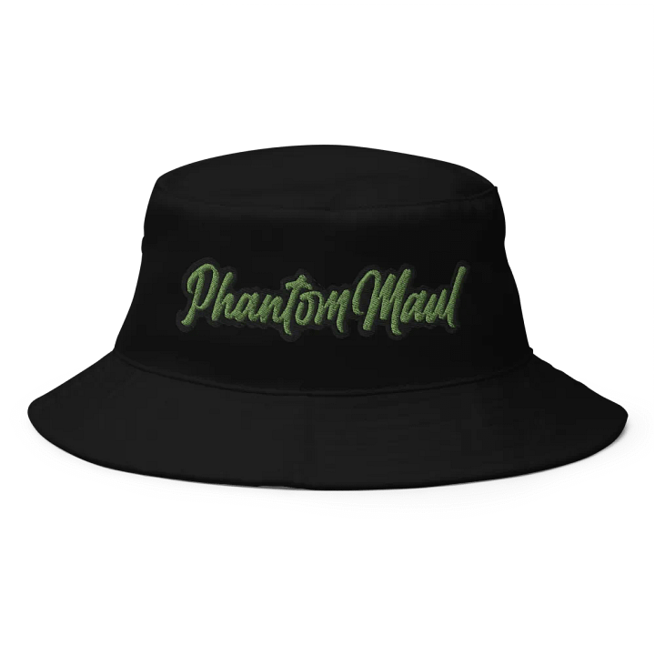'PhantomMaul' Bucket Hat Kiwi Green Lettering product image (1)