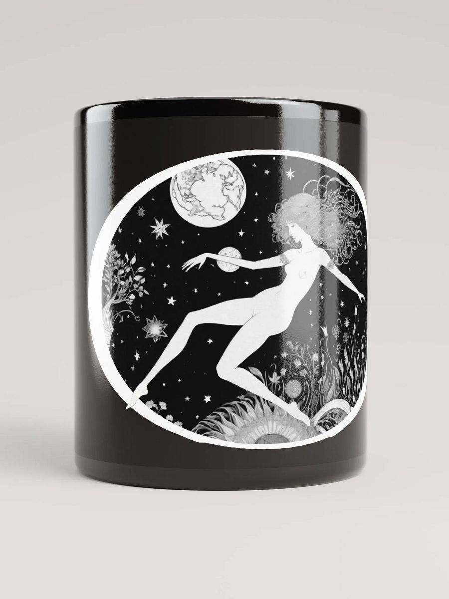 Elliptique - Black Glossy Mug product image (5)