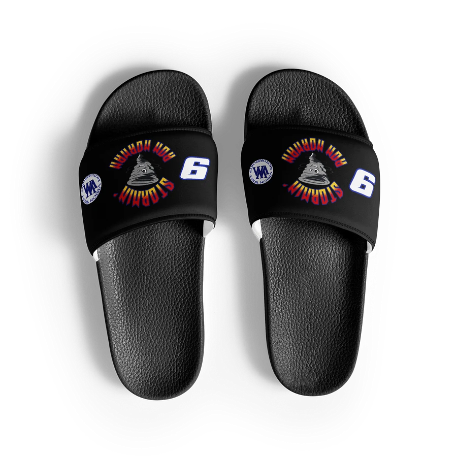 Stormin Ron Norman #9 Vision West Motorsports Women's Slides product image (2)