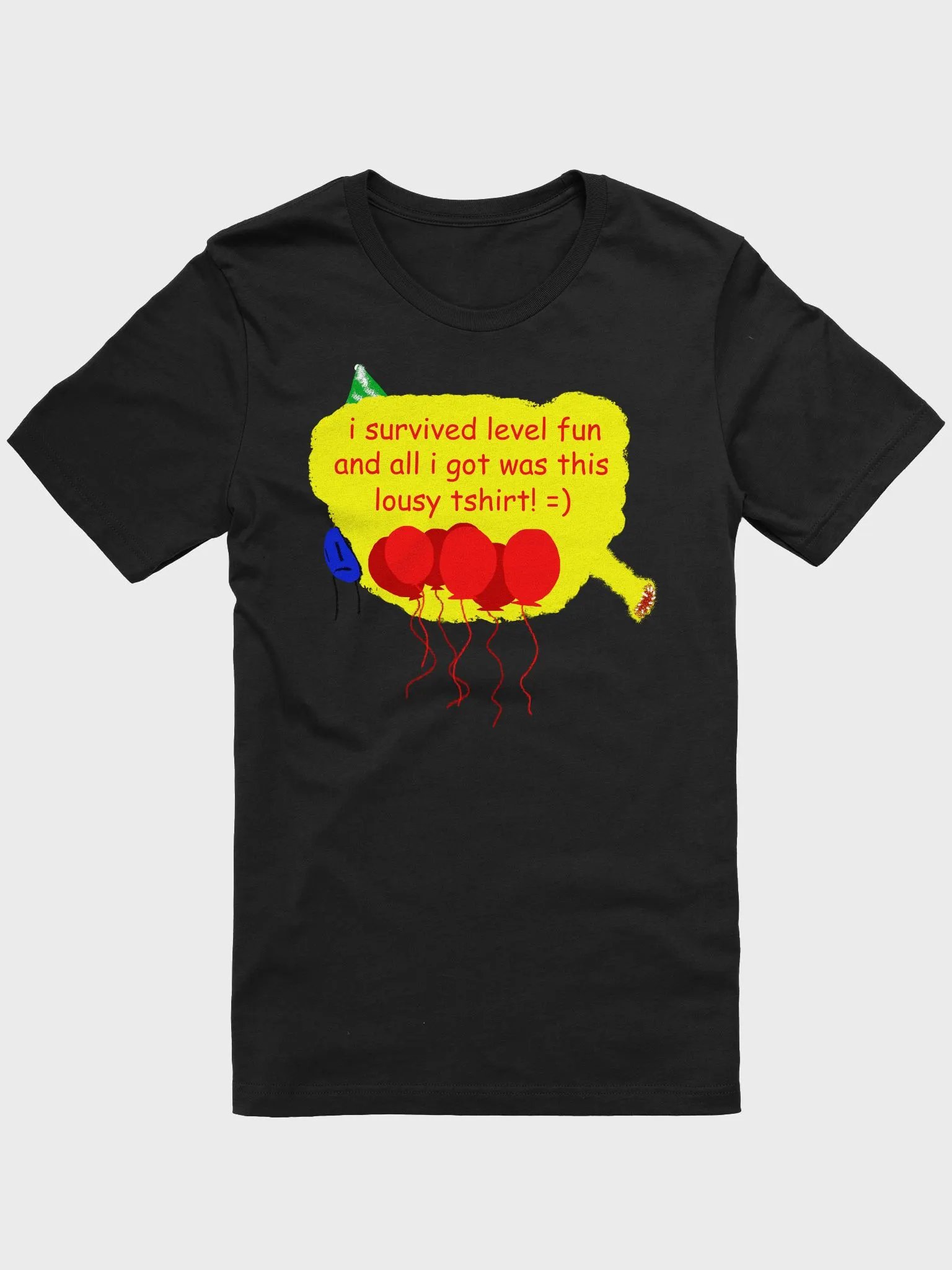 I Survived Level Fun =) | Unisex T-shirt product image (1)