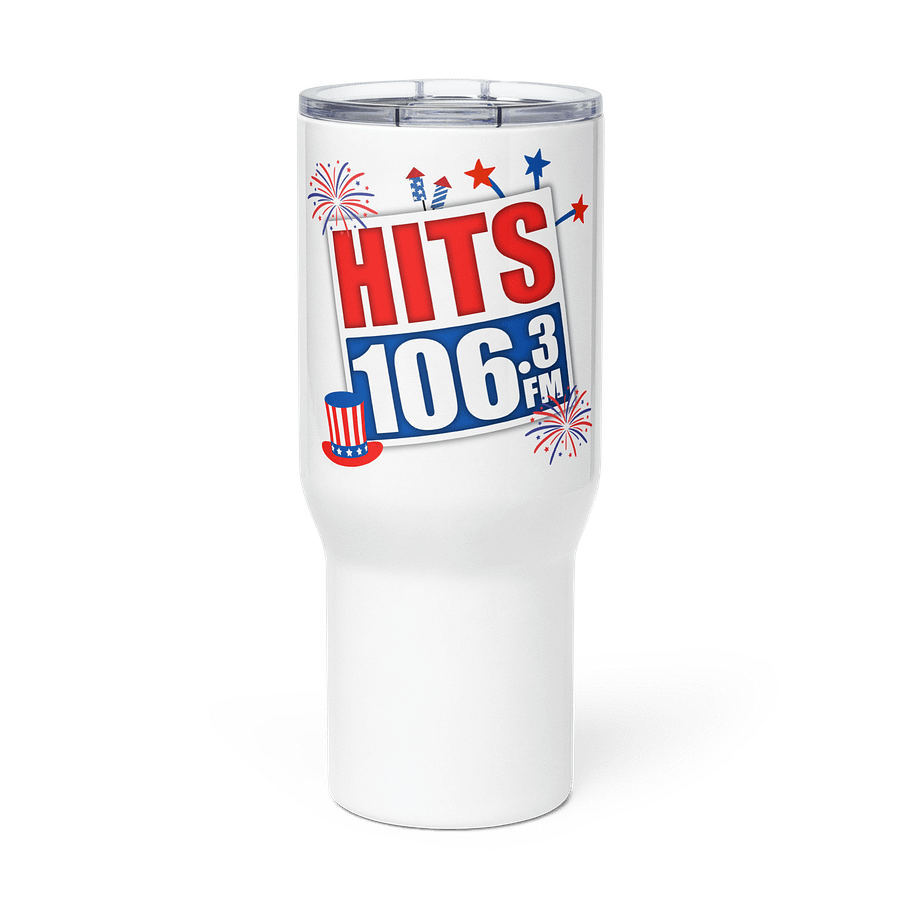 Hits Patriotic Travel Mug with Handle product image (1)