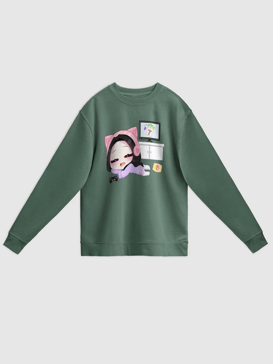 'Lazy Gamer' Chibi Sweater (Unisex) product image (1)