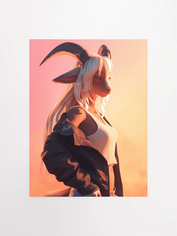 Anthro Goat Poster product image (1)