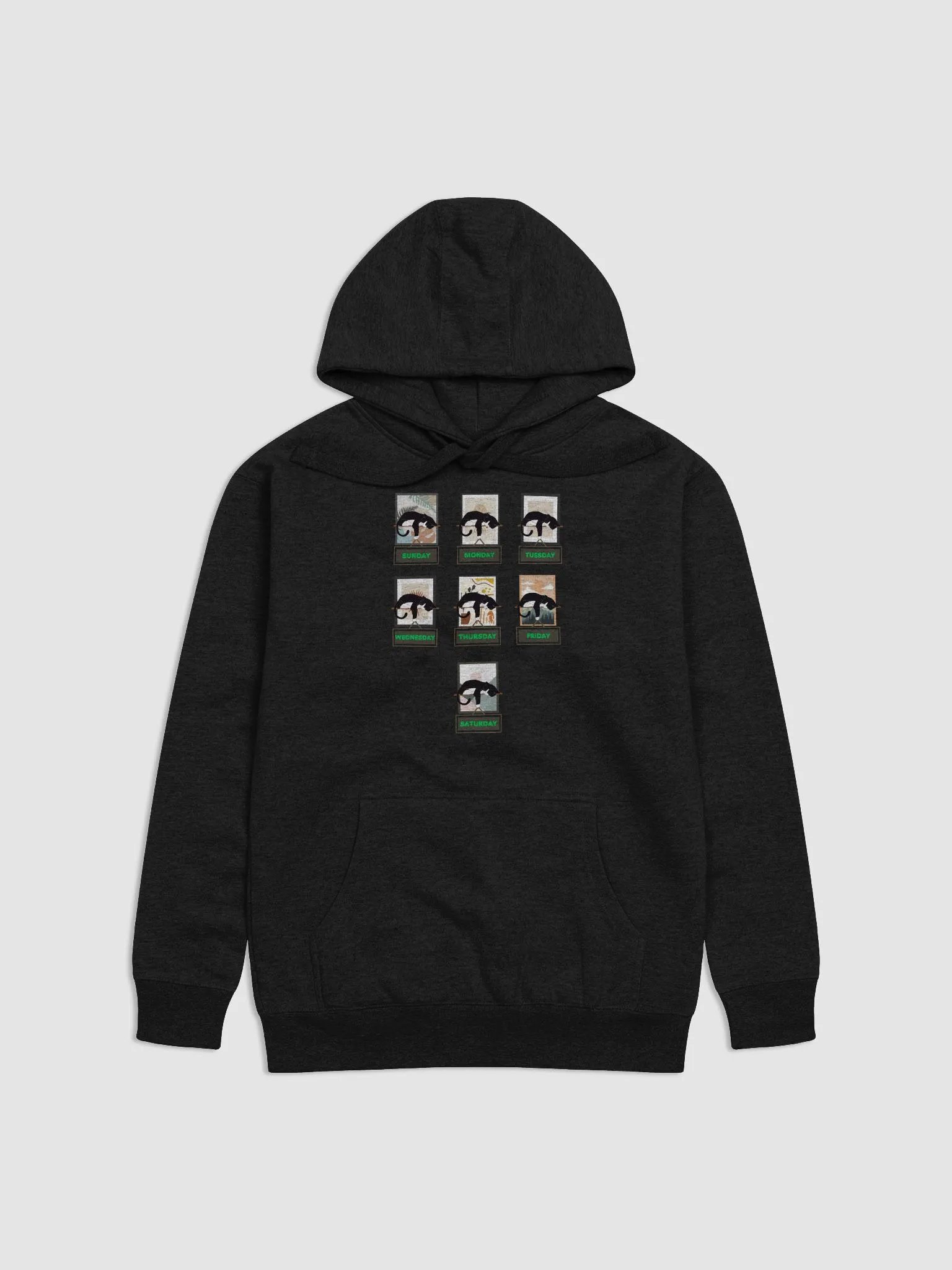 Cats Days of The Week Hoodie product image (5)