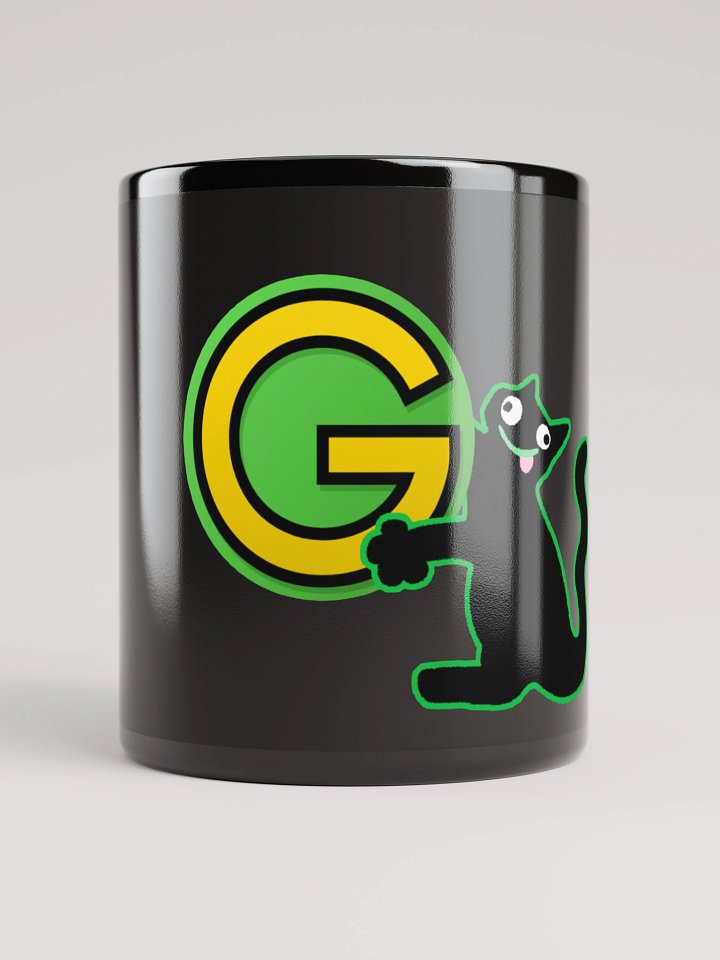 Black Mug - DerpCat holding 2025 Logo product image (1)