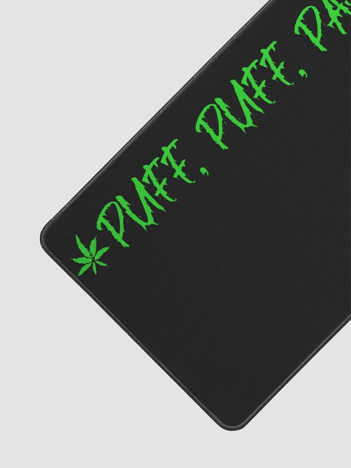 8-Bit PUFF, PUFF, PASS Desk Mat 12''x22'' product image (2)