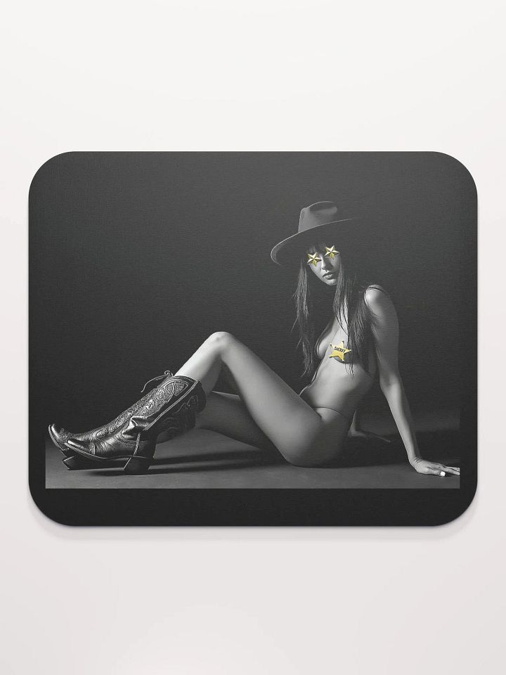 Sheriff Is Coming Mouse Pad product image (1)