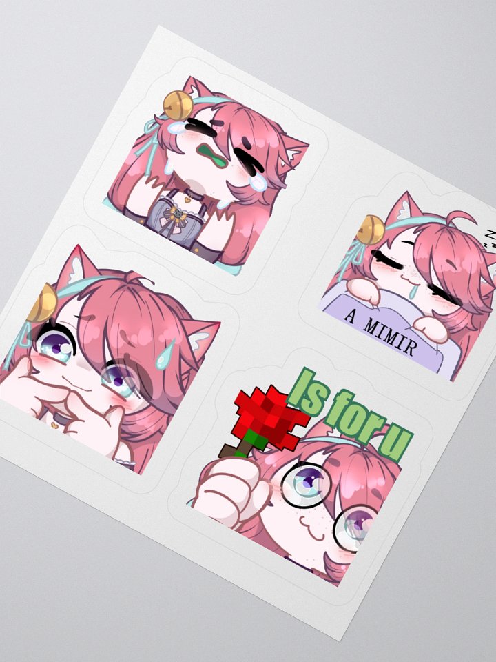 Colourful Chaos Emote Stickers product image (5)
