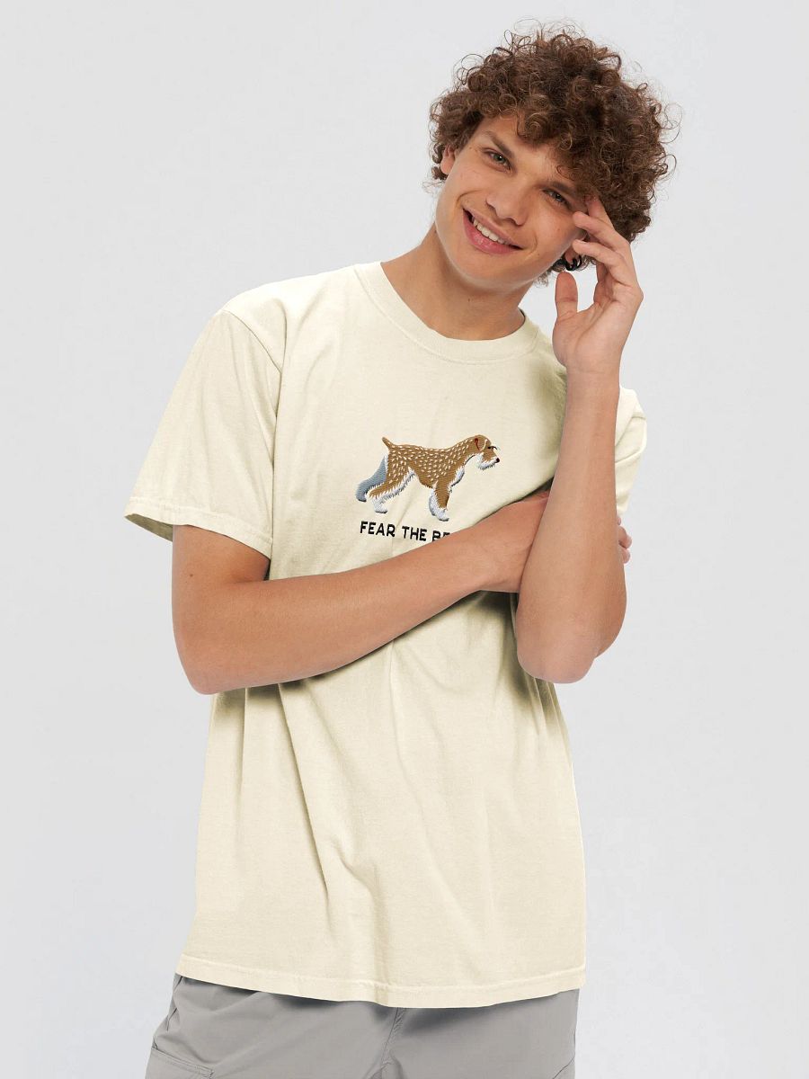 Fear the Beard T-Shirt(Embroidered) of a Standard Schnauzer(Wheaten) product image (37)