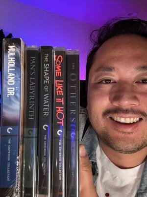 My #criterioncollection Haul number 2. Shout out @Barnes & Noble at The Grove @BN Americana @B&N Manhattan Beach for having amazing staff! @Barnes & Noble  1) #TheOthers starring #nicolekidman  2) #SomeLikeItHot #MarlynMonroe Tony Curtis Jack Lemmon Billy Wilder 3) #TheShapeOfWater #guillermodeltoro  4) #panslabyrinth #GDT  5) #MulhollandDrive #DavidLynch  #criterion #4kultrahd #bluray #physicalmedia #physicalmediaforever #physicalmediacollector 