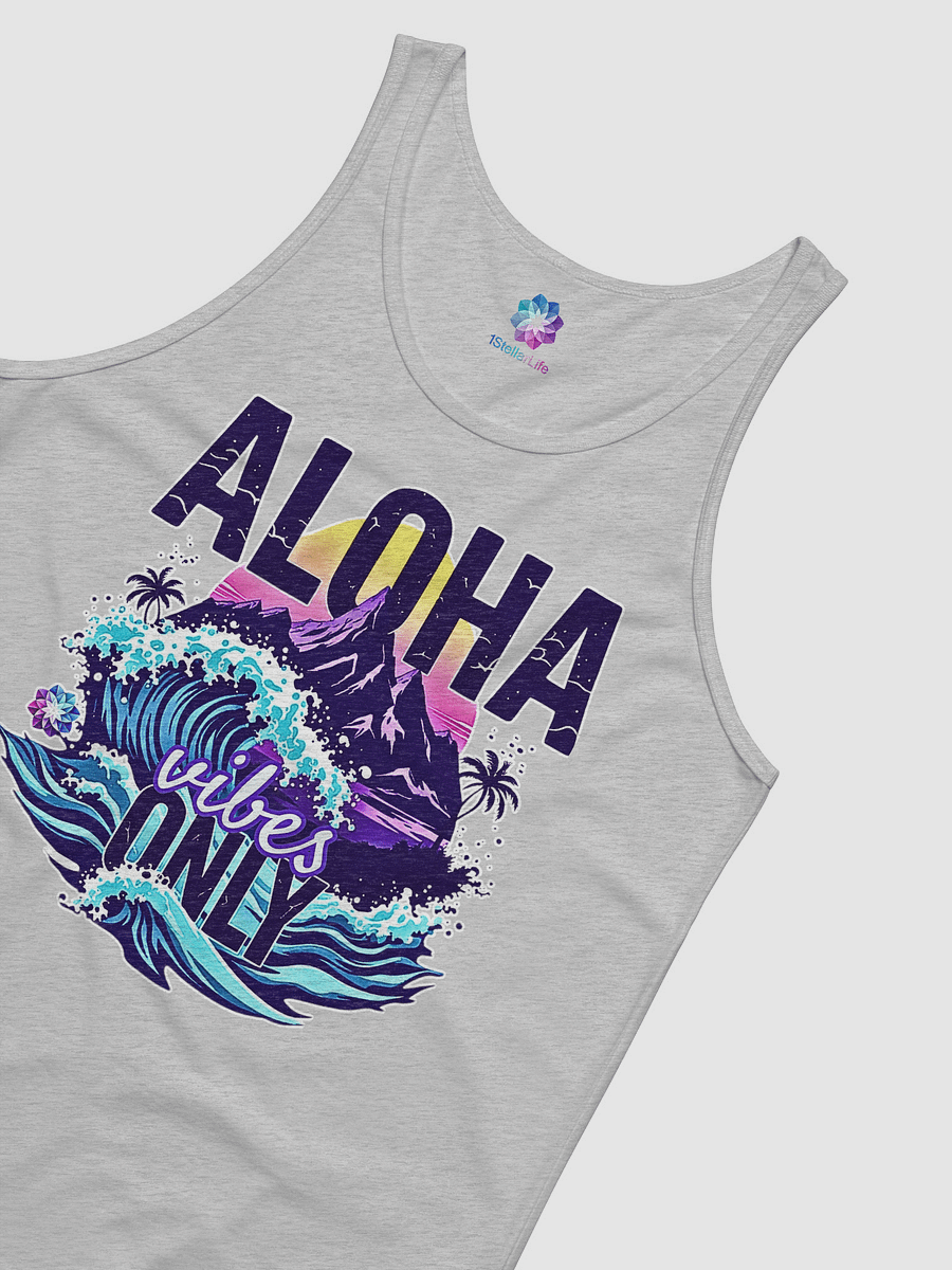 Aloha Vibes Only Jersey Tank product image (36)