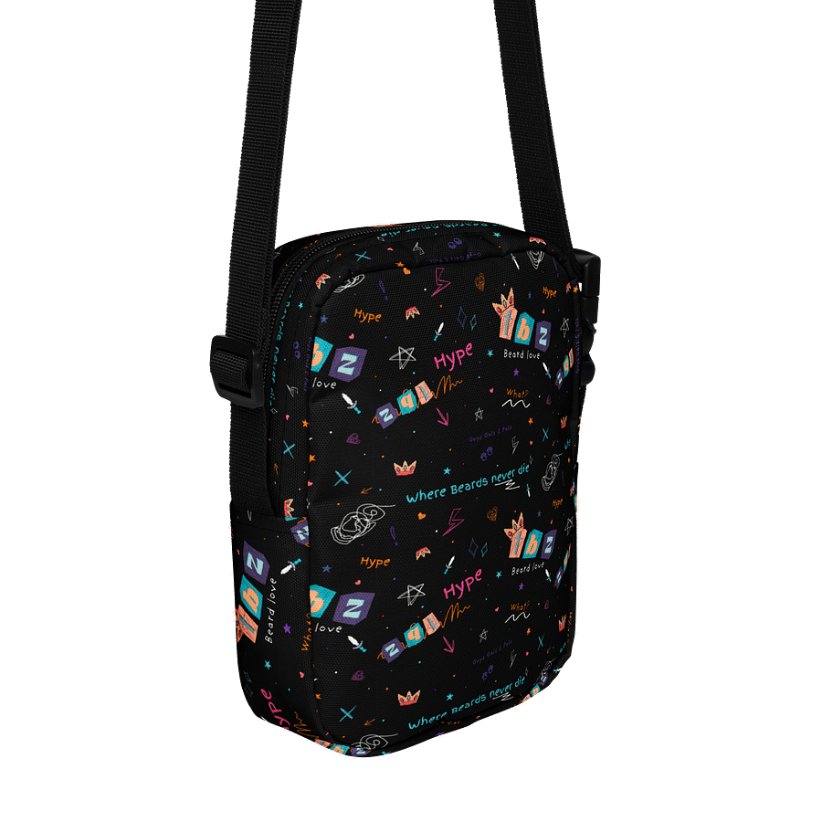 Doodle Pattern Utility Crossbody Bag product image (3)