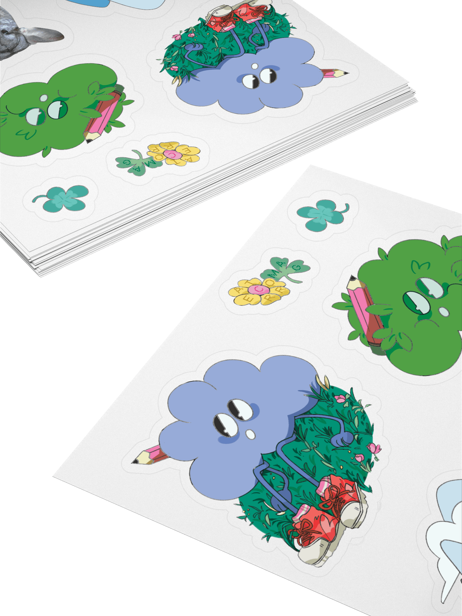 Touch Grass Sticker Sheet — Outdoors Ver. product image (4)