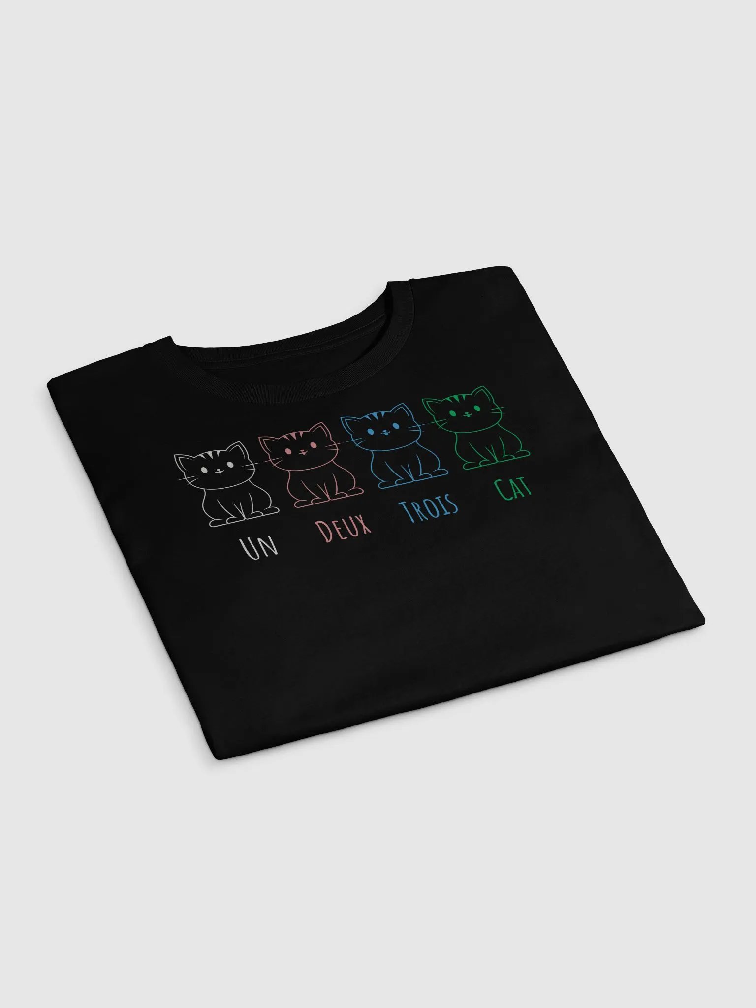 Pixel Purrfection counting in French Crop Top product image (7)