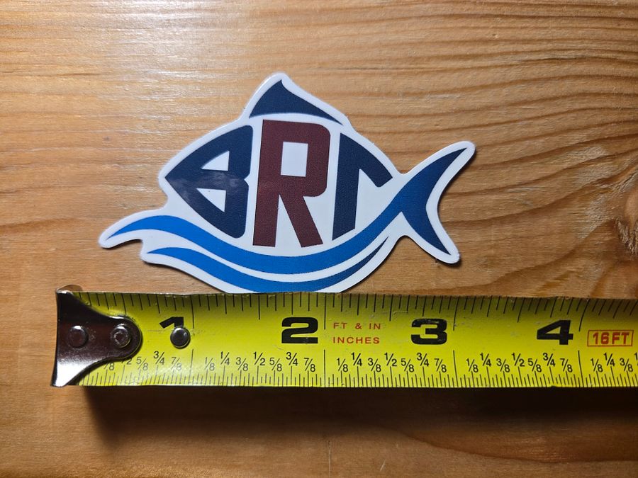 BigRedTera Weatherproof Vinyl Sticker - 3in product image (5)