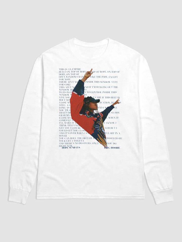 GWG Long Sleeve Lyric Tee (White) product image (1)