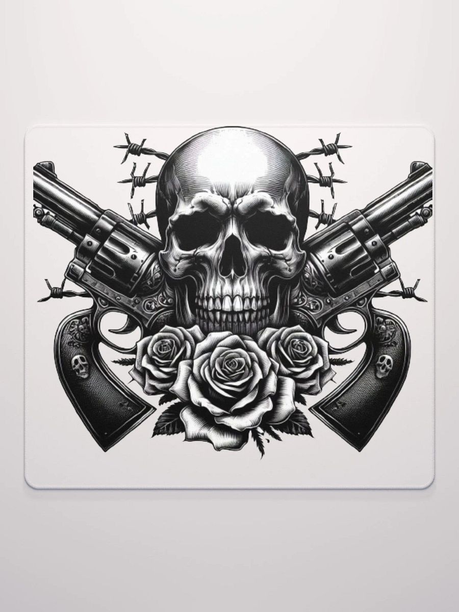 Skull and Roses Gaming Mouse Pad product image (3)