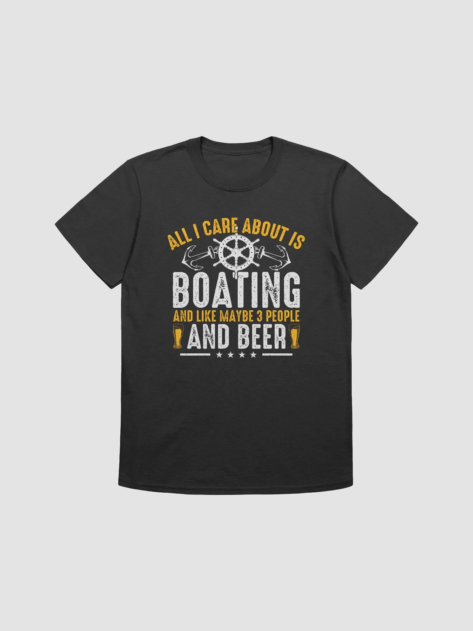 Boating and Beer Gildan 64000 Unisex Tshirt product image (3)